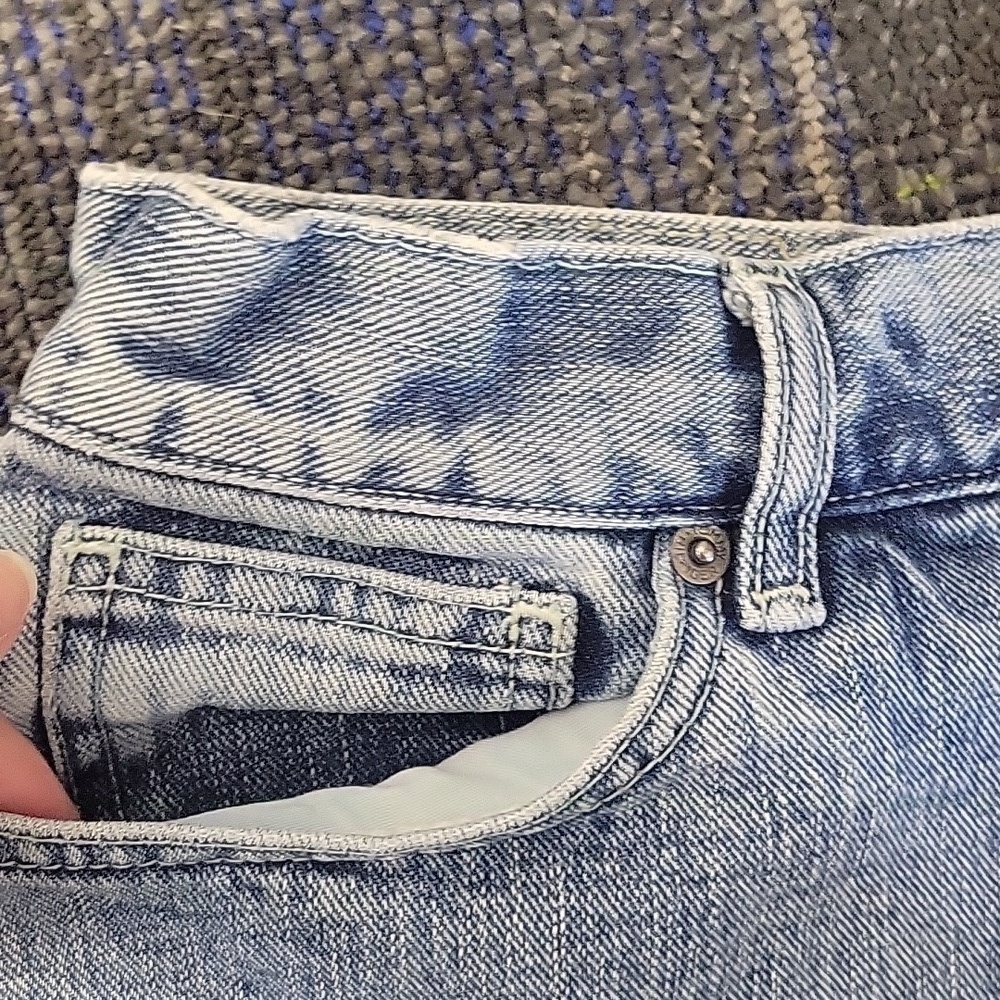 Y2K Blue Jean Pencil Skirt Tommy Hilfiger-Size Med.(vintage Check measurements) - Picture 6 of 13